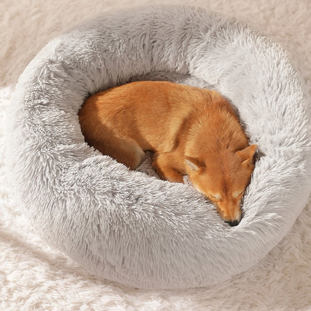 Supermyk og fluffy hundeseng. Velg mellom 7 stilige farger