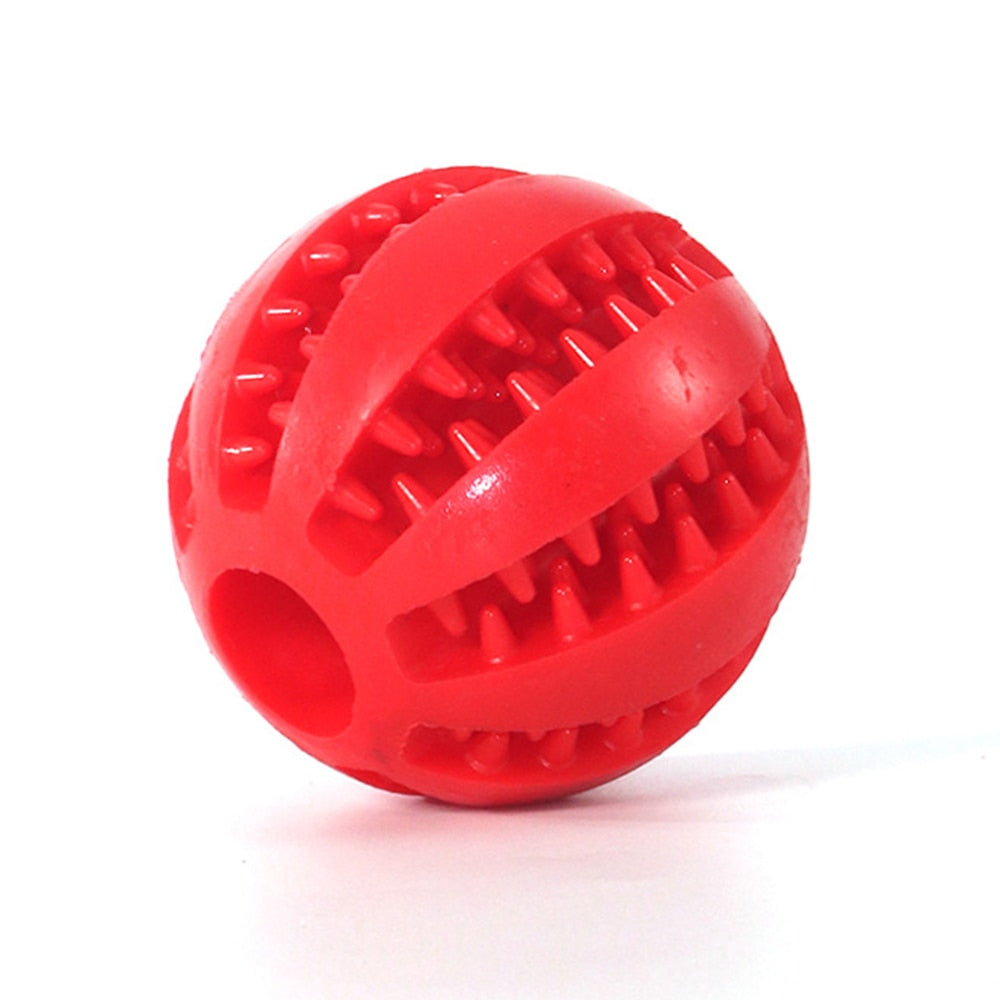 Tyggeball som kan fylles med godbiter. 3 forskjellige størrelser og 6 forskjellige farger